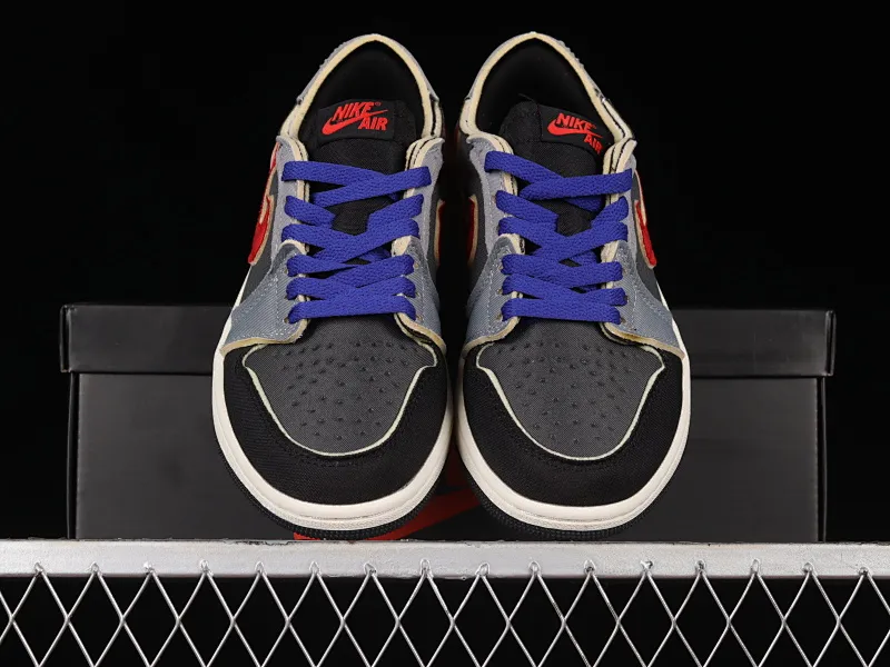 All categories Air Jordan Jordan series basketball shoes Air Jordan 1 Low Air Jordan 1 Low "Dark Smoke Grev" AJ1 Joe 1 deconstruction low-top basketball shoes DV0982-006